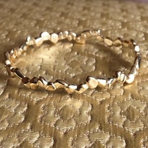 Sophia & Chloe Gold Stepping Stones Bangle with Inscription